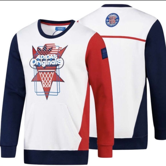 adidas block crew sweat